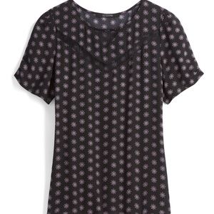 19 Cooper Matchett Lace Inset Top